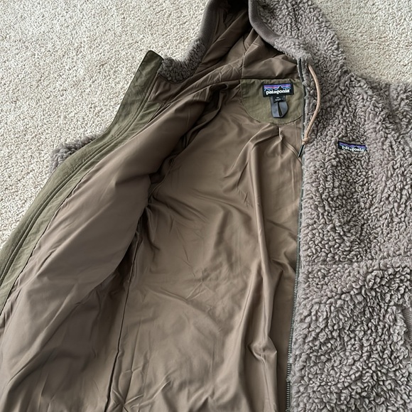 Patagonia Brown Teddy Jacket - Picture 4 of 5